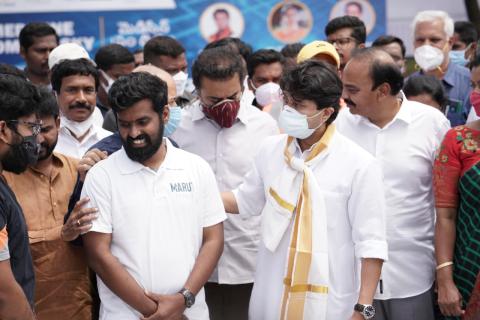  Drone outreach program at Vikarabad-11 Sep 2021