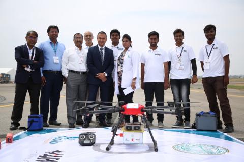  Drone outreach program at Vikarabad-11 Sep 2021