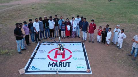  Drone outreach program at Vikarabad-11 Sep 2021