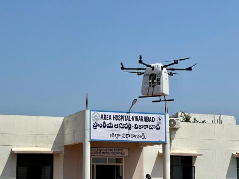  Drone outreach program at Vikarabad-11 Sep 2021