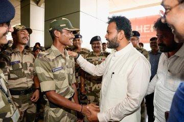 Hon'ble Civil Aviation Shri Ram Mohan Naidu reviewed the overall operations of the Jammu airport- from passenger amenities to infrastructure progress. 