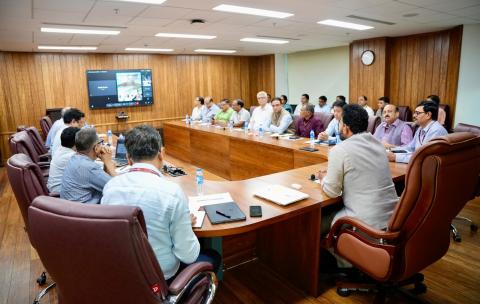 Interacted with the Air Traffic Control teams of Mumbai, Ahmedabad and Nagpur to appreciate their exemplary work during the recent airspace tensions between India and Pakistan