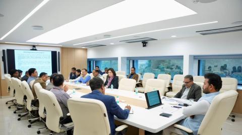 Hon’ble Minister Shri Ram Mohan Naidu chaired a review meeting with playinexchange Secretary Shri Samir Kumar Sinha